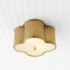 Picture of BASIL SMALL FLUSH MOUNT, NB-FG