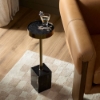 Picture of BEVIN END TABLE, DK PET. WOOD