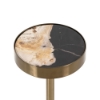 Picture of BEVIN END TABLE, DK PET. WOOD