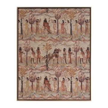 Picture of PHARAOH, FRAMED 42X50