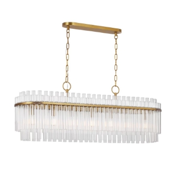 Picture of BECKETT LINEAR CHANDELIER, BBS