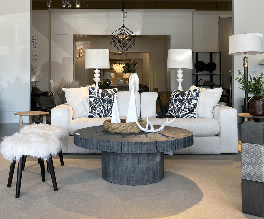 Living room with sofa